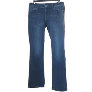 Cabi #515R Bootcut Blue Denim Jeans Women's‎ Size 6 Low-rise